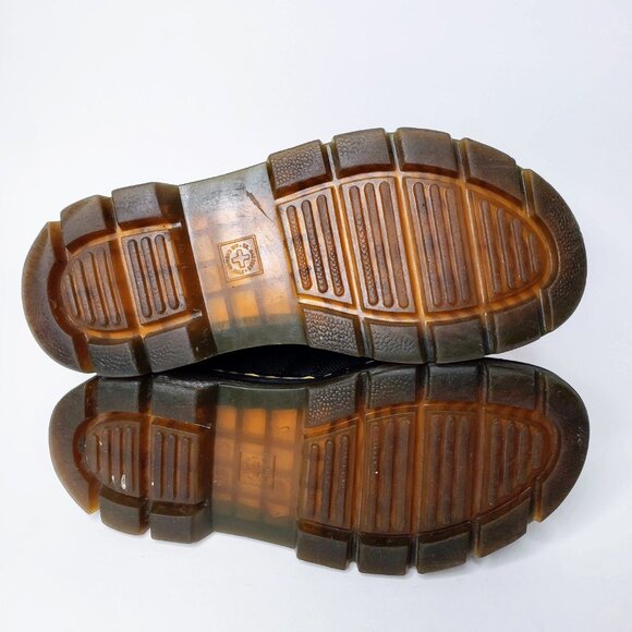 Dr Martens Bonny Black Canvas Boots Unisex Doc Punk High Top Chunky Street W6 M5 - Picture 8 of 11